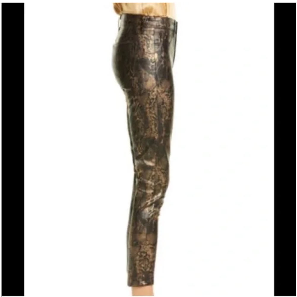L’agence High-Rise Skinny Snake Skin Pants - Picture 4 of 10